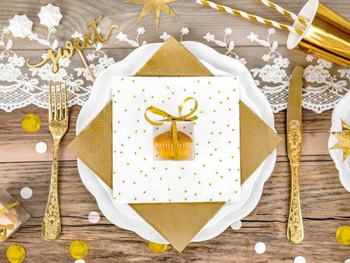 Cutii transparente pentru oaspeți - 10 buc.