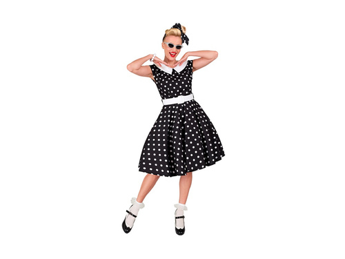 Tinuta Rock'n'Roll din anii '50. Negru