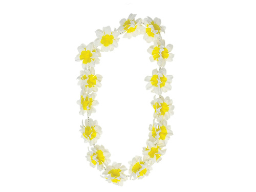 Colier hawaiian - hibiscus - 90 cm - 1 buc.