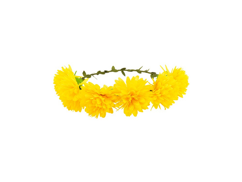 Bentiță cu flori galbene