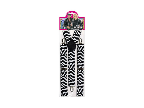 Harnașament în model zebră