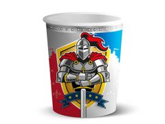 Cupe aniversare Knight - 250 ml - 8 buc.