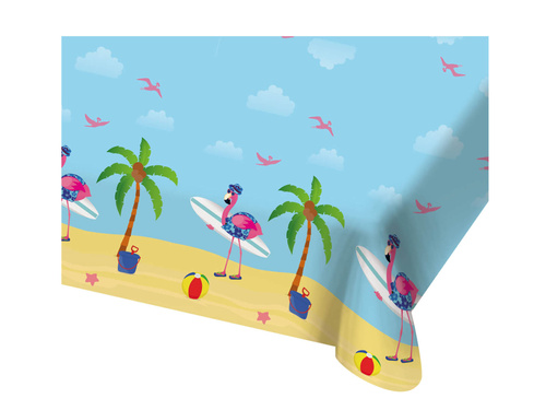Față de masă Hawaiian Flamingos - 130 x 180cm - 1 buc.