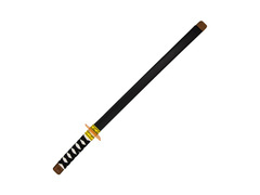 Sabie ninja - 59,5 cm - 1 buc.