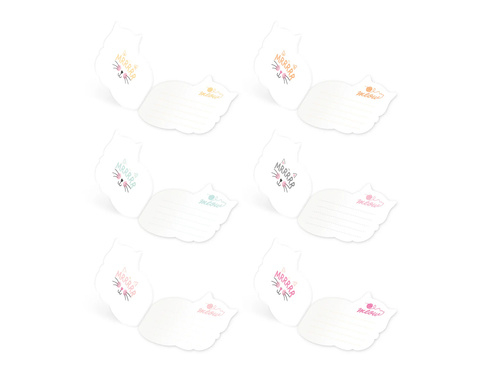 Invitații aniversare Pisici - 6 buc.