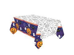 Față de masă pentru copii de colorat pentru Halloween - 1 buc.