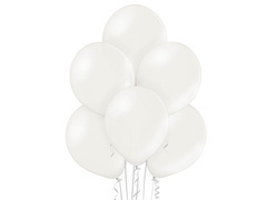 Baloane mari metalice din latex - 12 inch - perla - 100 buc.