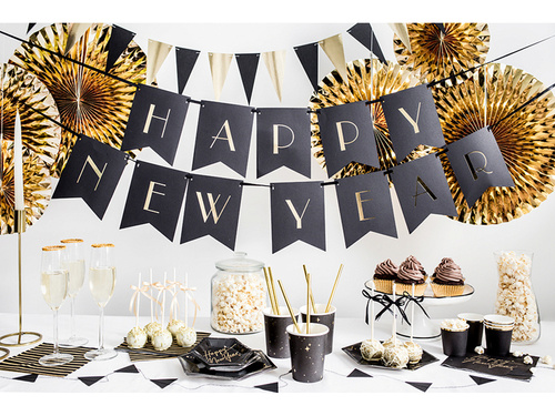 Panglică satinată, neagră, 6 mm / 25 m, 1 buc.