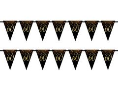 Banner cu steag strălucitor pentru a șaizeci-a aniversare - 5m