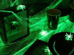 Pânză de păianjen fluorescentă - 500g - 1 buc.