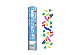 Tub de împușcare - confetti colorate - 30 cm - 1 buc.