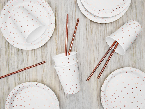 Cupe White Dots - 260 ml - 6 buc.