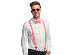 Set accesorii neon roz - 3 buc.
