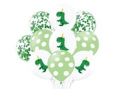 Set de baloane dinozauri - 30 cm - 10 buc