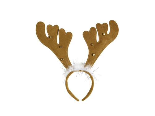 Bentiță din corn de ren cu clopoței și blană