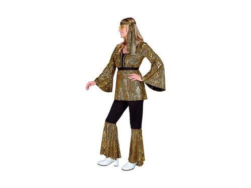 Costum disco din anii '70 - valuri aurii