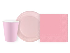 Set de hârtie roz - 44 de bucăți.