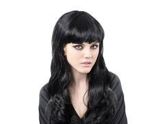 Peruca Glamour negru - 1 buc.