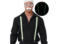 Brățări fluorescente albe