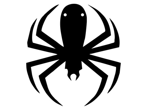 Păianjen de hârtie Halloween 13-15 cm - 1 buc.