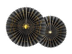 Agățat decorațiuni rozete pânză de păianjen cu păianjen - 2 buc.