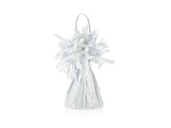 Greutăți din folie pentru baloane umplute cu heliu - alb - 145 g