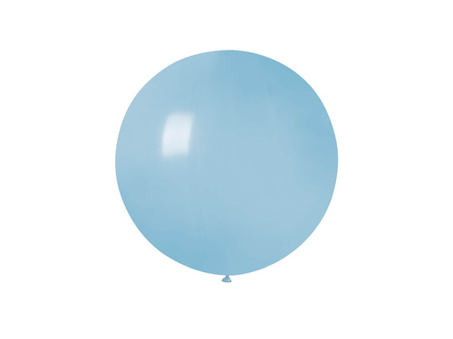 Balon gigant cu diametrul de 80 cm - pastel albastru deschis.