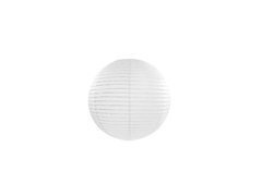 Lanternă cu bilă albă - 20 cm - 1 buc.