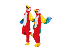 Costum papagal din pluș - 1 buc.