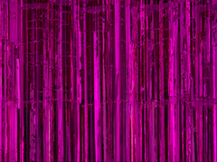 Perdea de ușă - roz închis metalic - 100 x 200 cm