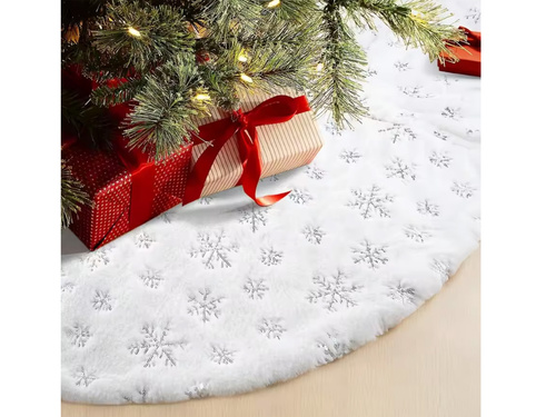 Acoperire pom de Crăciun - roșu - 80 cm - 1 buc.