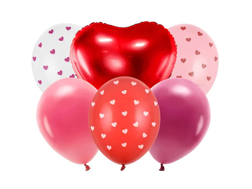 Set de baloane Love - 30 cm - 6 buc.
