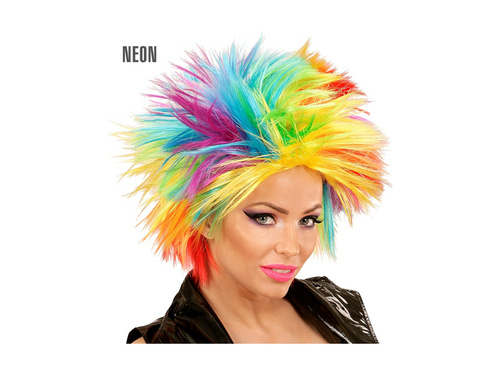 Peruca "Rainbow Punk