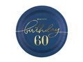 Set albastru marin pentru a șaizeci-a aniversare - 22 buc.