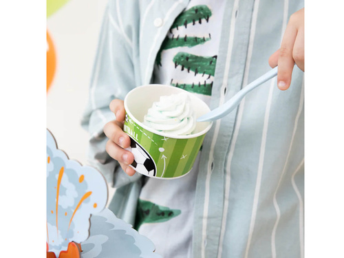 Cupe pentru înghețată Football - 150 ml - 6 buc.