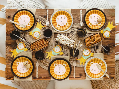 Șervețele aniversare Lion - 16 x 10 cm - 20 buc.