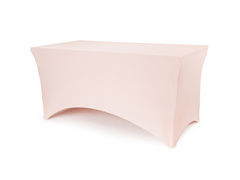 Husă de masă roz murdar - 183x76x74 cm - 1 buc.