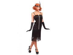 Charleston costum negru