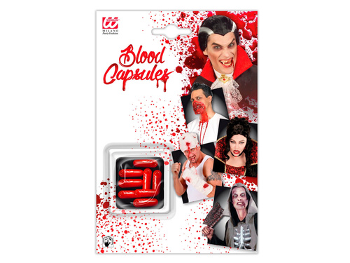 Capsule de sânge de Halloween - 8 buc.
