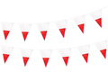 Polonia Flag Hanging Banner - 27x19 cm - 5.5 m