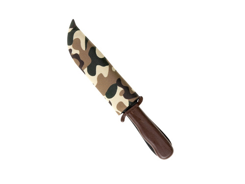 Pumnal cu teacă de camuflaj - 28 cm
