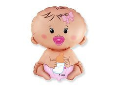 Balon folie fetiță - 67 x 46 cm - 1 buc.