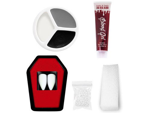Kit Make Up Vampire - 1 op.