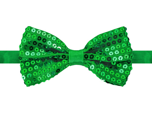 Muscă verde cu paiete - 7 x 12 cm - 1 buc.