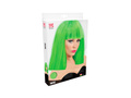 Peruca Showgirl verde neon