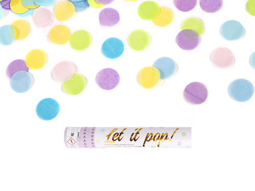 Tub de împușcare, cercuri colorate, 28 cm, 1 buc.