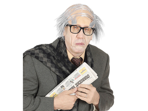 Peruca de bătrân - 1 buc.