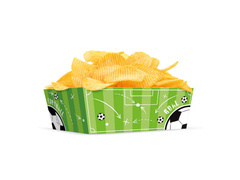 Cutii pentru jetoane de fotbal - 3 buc.