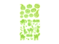 Autocolante care strălucesc în întuneric pentru Halloween - 1 buc.