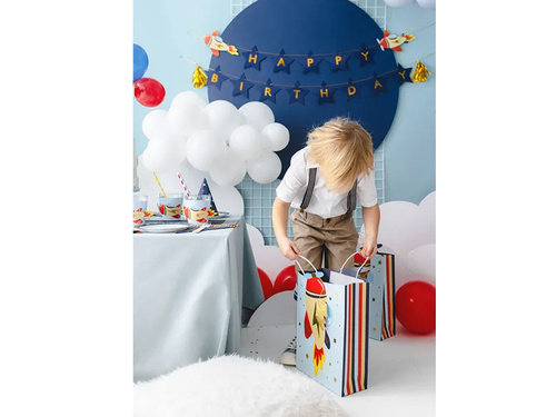 Pungă de hârtie Avion - 1 buc.